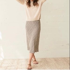 Jenni Kayne Leopard print slip skirt size XS.  100% Italian Viscose.